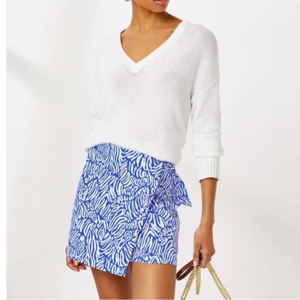 Lilly Pulitzer Faux Wrap Skort